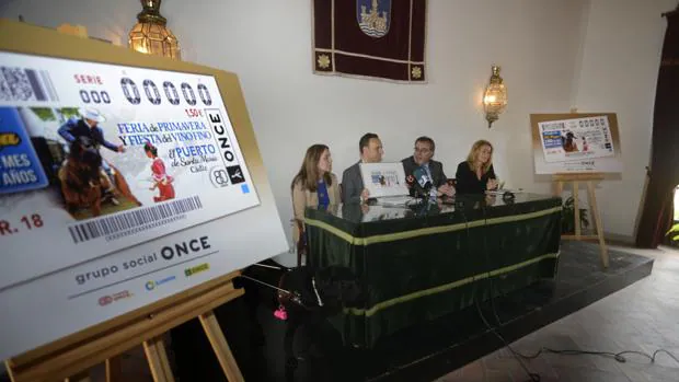 La ONCE saca un cupón dedicado a la Feria de El Puerto