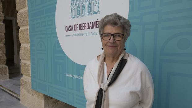 Teresa Bonilla, en la Casa de Iberoamérica de Cádiz