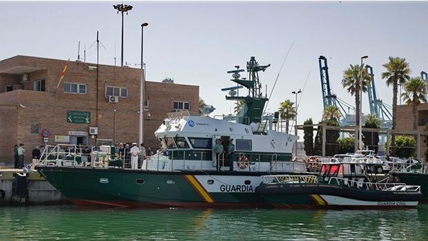 Intervenidas unas 2,5 toneladas de hachís en una embarcación cerca de la costa de Tarifa