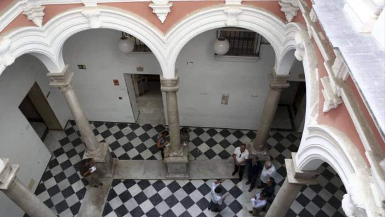 El Palacio de Recaño, donde está previsto el Museo del Carnaval de Cádiz