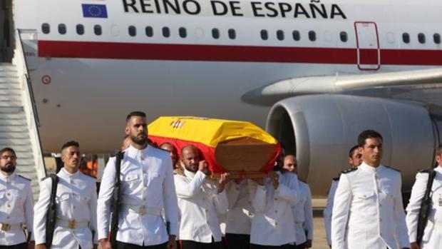 El cadáver del militar sevillano del Tercio fallecido en Mali ya está en Rota