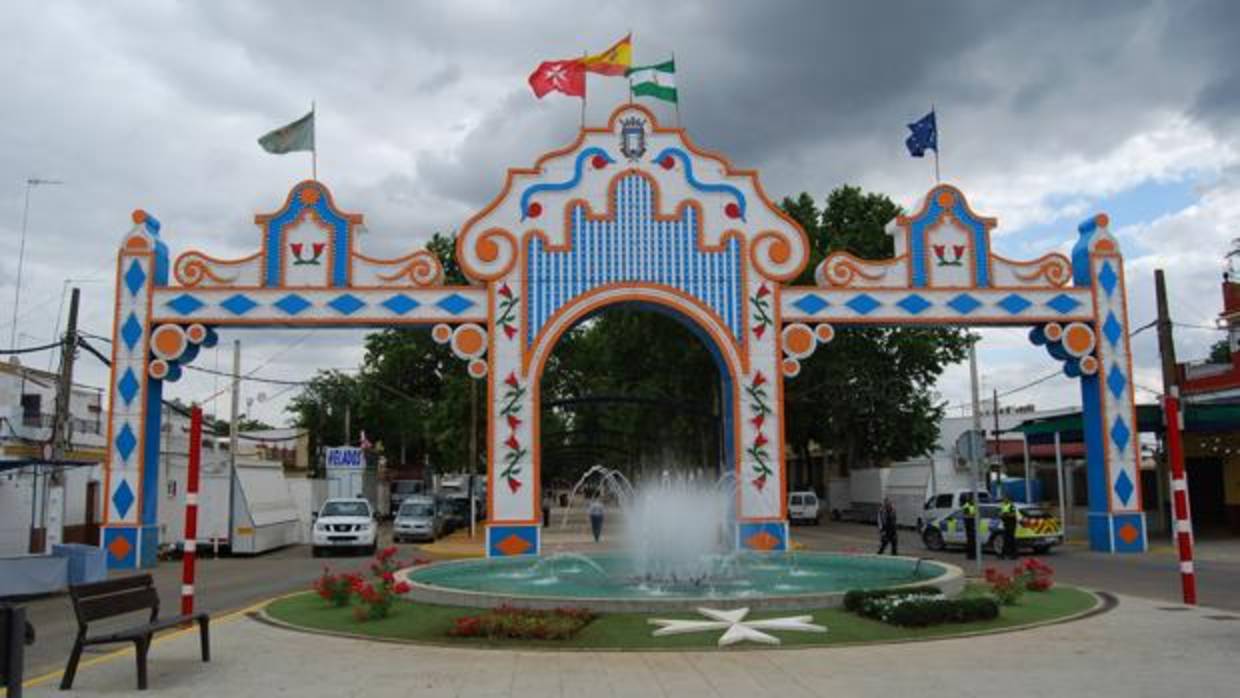 La portada de la feria, que arranca esta noche y que se prolongará hasta el domingo