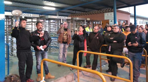 Un fuerte dispositivo policial controlará la huelga del metal en Cádiz