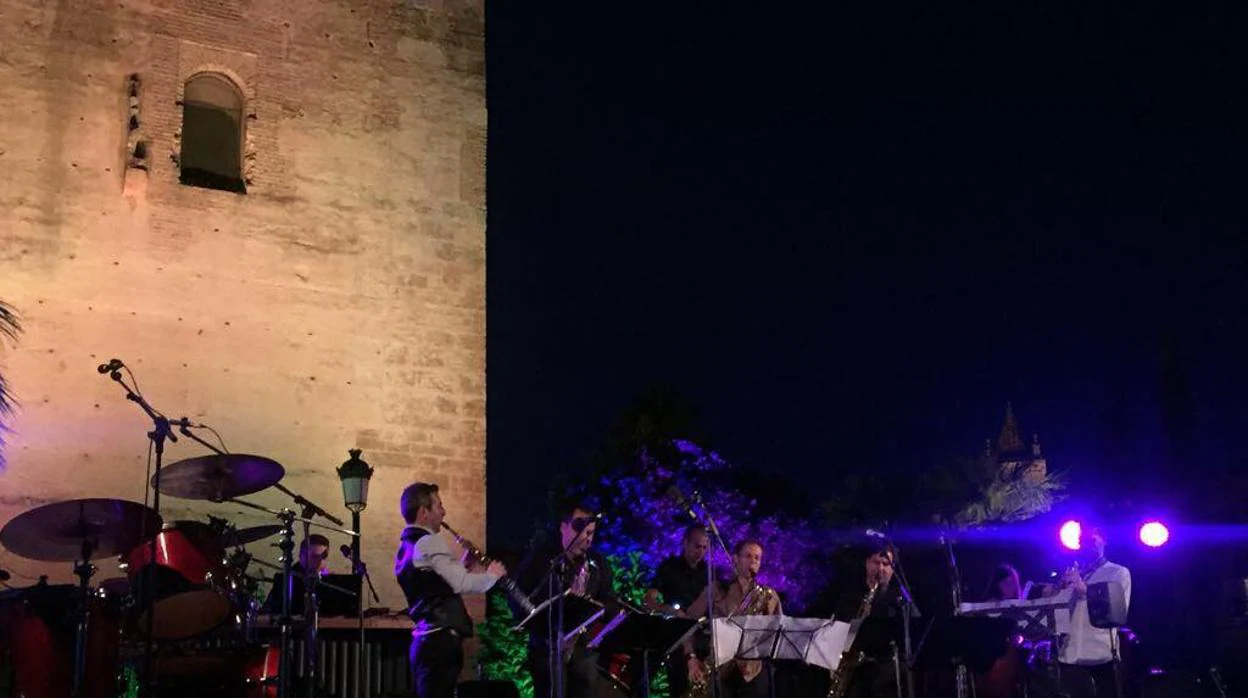 Un instante de uno de los conciertos que se han celebrado en las últimas semanas en el Castillo de Utrera