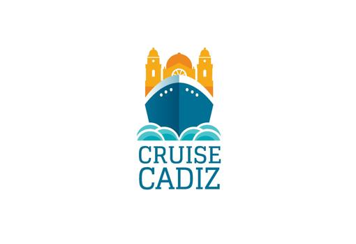Logotipo y marca de Cádiz para el turismo de cruceros