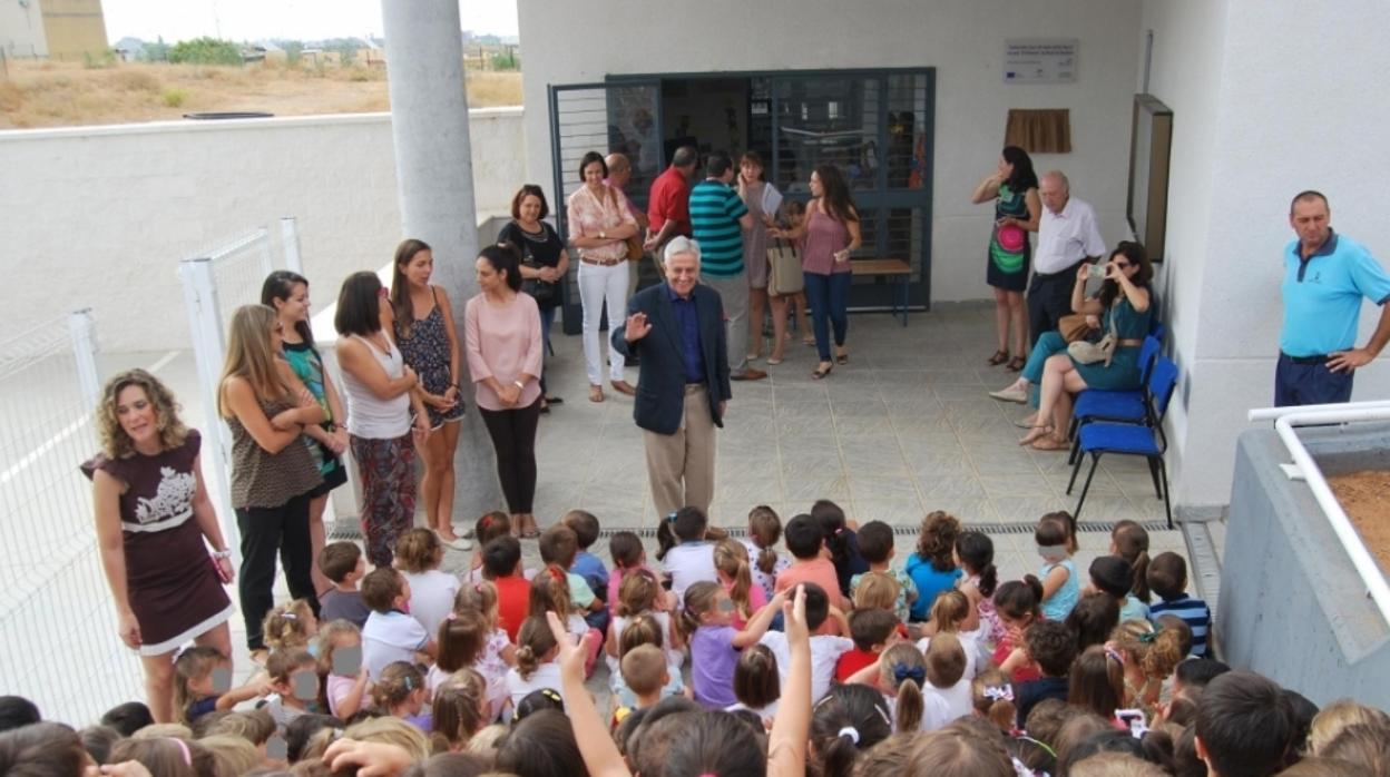 Las obras convertirán el colegio en un centro con dos líneas completas A.M.