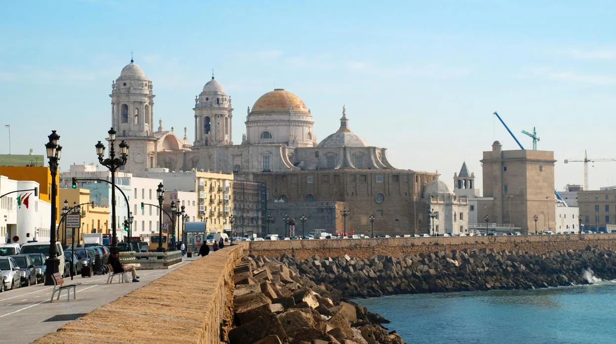 Vista de Cádiz capital
