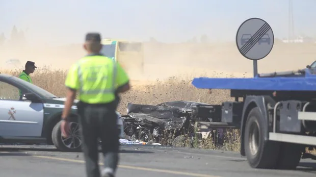 Un posible despiste del conductor fallecido, una de las causas del accidente mortal en la Nacional IV