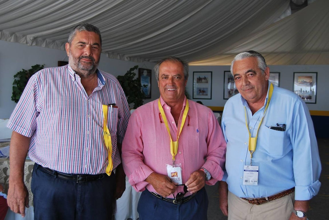 Jesús Gómez Millán, Rafael Hidalgo y Manuel Barbon. 