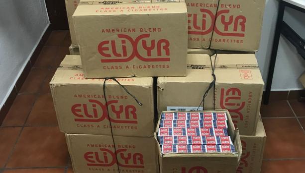 La Policía Local de La Línea intercepta 3.500 cajetillas de tabaco de contrabando