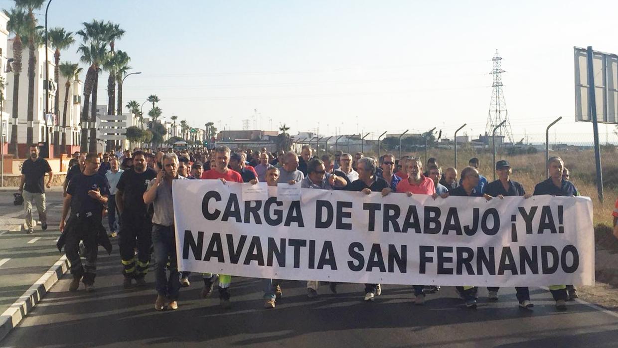 Los trabajadores cortaron la CA-33 el viernes en señal de protesta