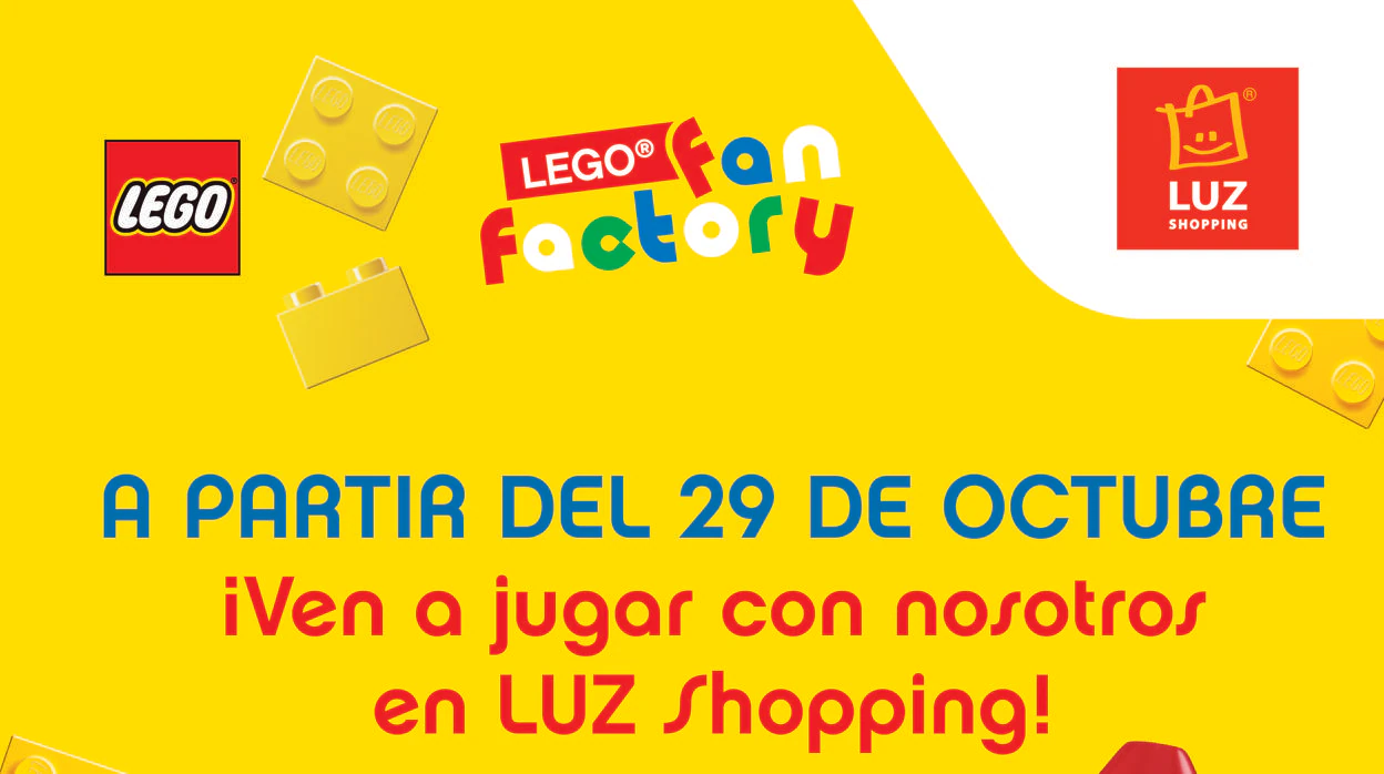 Lego inaugura la Lego Fan Factory en Luz Shopping de Jerez