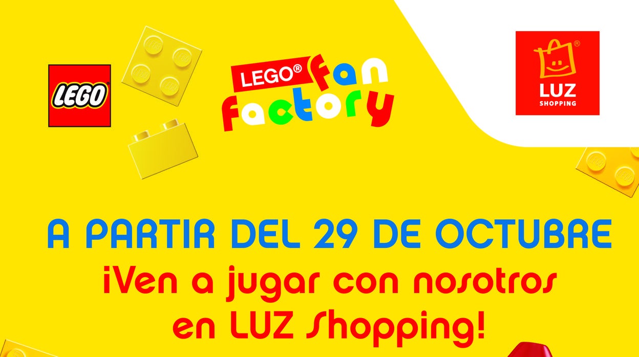 Lego inaugura la Lego Fan Factory en Luz Shopping de Jerez