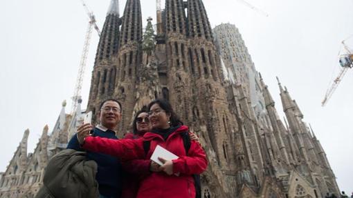 Sagrada Familia en Barcelona.