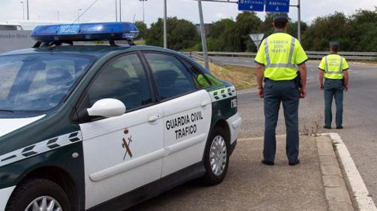 Control de la Guardia Civil.