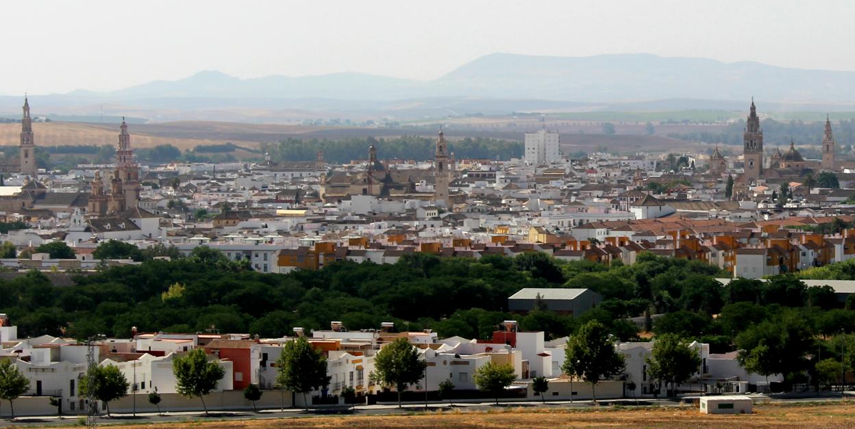 Vista de la localidad de Écija