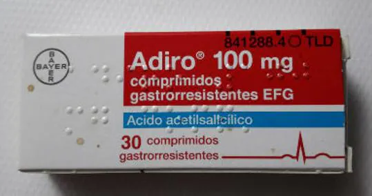 Adiro, uno de los medicamentos sin suministro en las farmacias