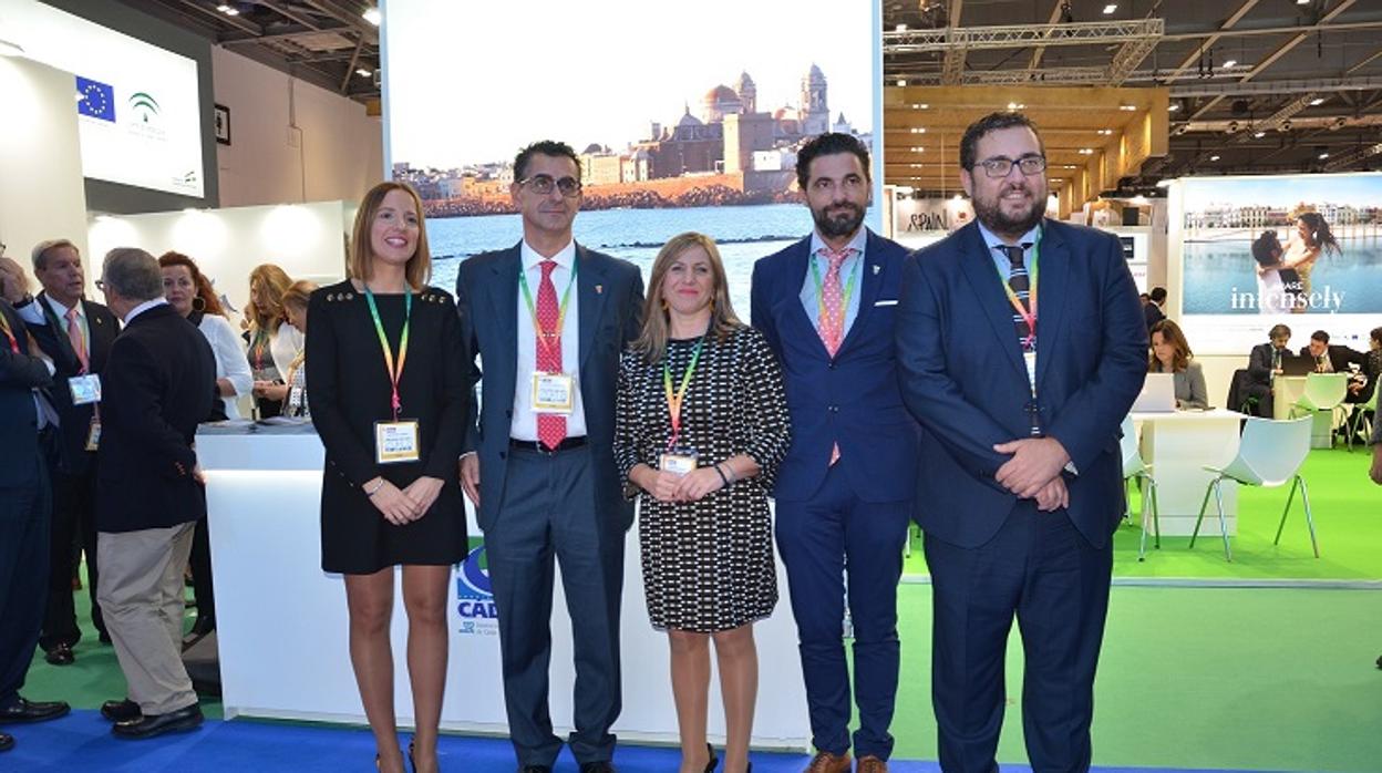 La presidenta de Diputación, Irene García, en la World Trade Market de Londres