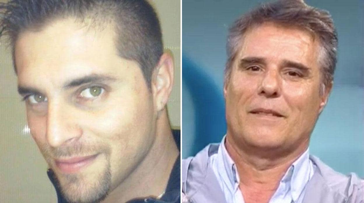 La víctima, Gonzalo (derecha), ayudó a su presunto asesino (izquierda) a salir de Argentina con su hijo pequeño