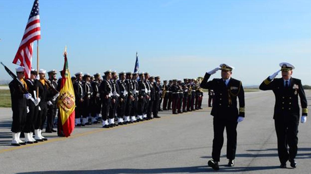 La Armada celebra en Rota el 30 años de cooperación en defensa entre España y Estados Unidos