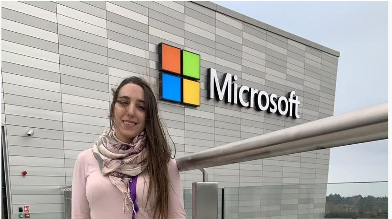 Elena Vélez lleva desde julio en Dublín trabajando para Microsoft.