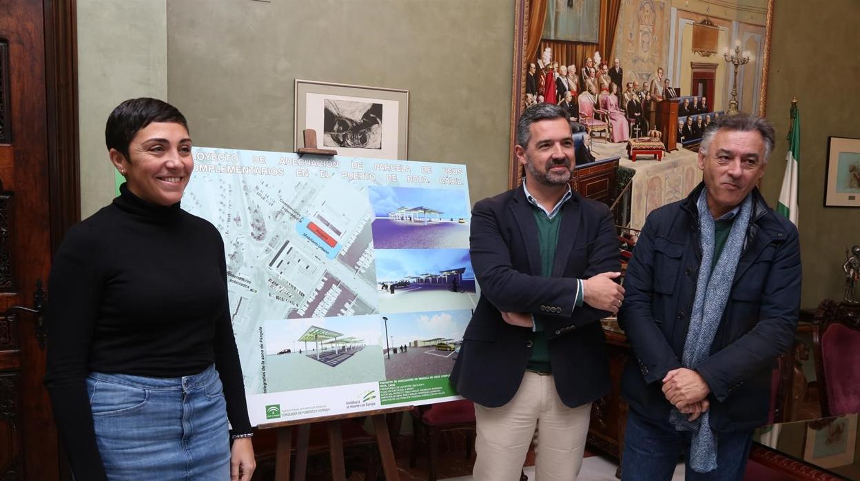 Se inician las obras para la integración del puerto de Rota en la ciudad