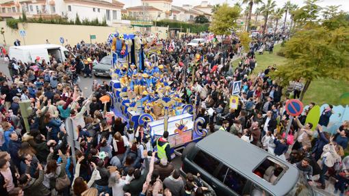 Cabalgata de Reyes Magos en Tomares