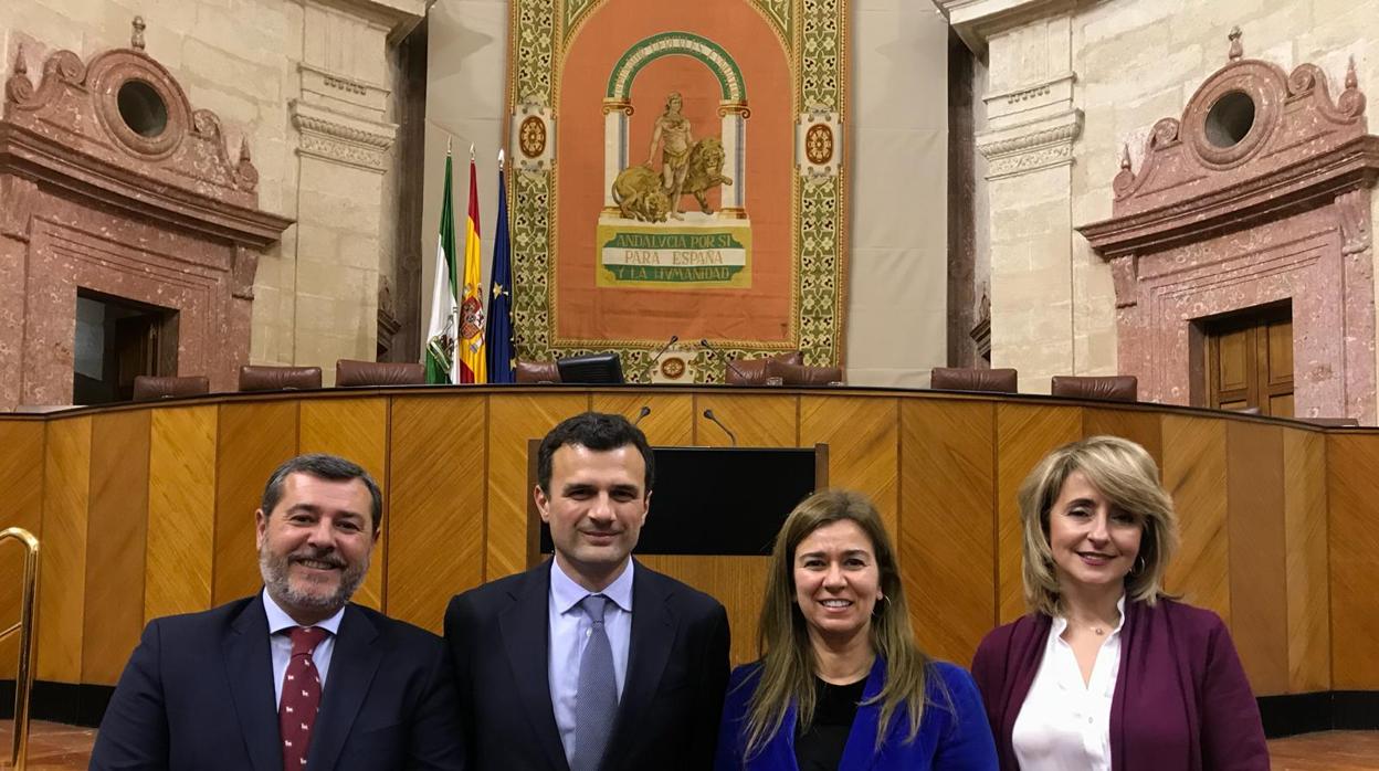 Bruno García León toma posesión de su acta de parlamentario andaluz