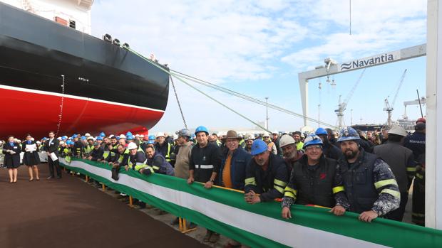 Pendientes este martes de las movilizaciones del astillero de Puerto Real