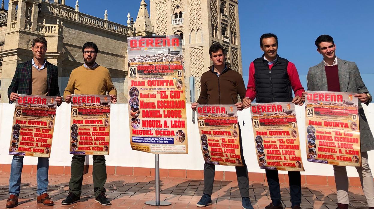 El festival taurino de Gerena se presentó esta misma semana en Sevilla