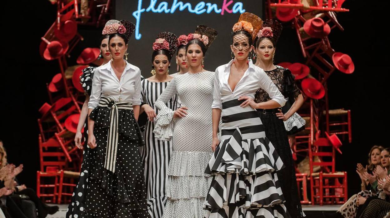 Artesanía y elegancia marcan las propuestas de la pasarela flamenca de Jerez