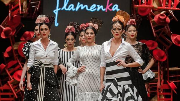 Artesanía y elegancia marcan las propuestas de la pasarela flamenca de Jerez