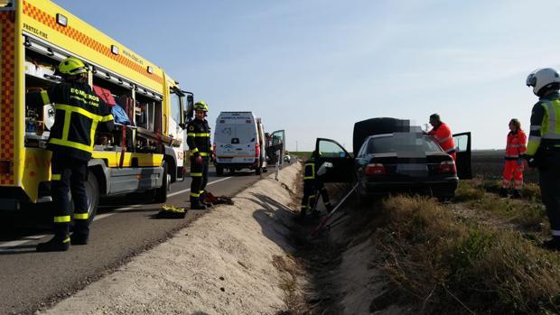 Un conductor muere en la carretera de Sanlúcar a El Puerto tras sufrir un infarto