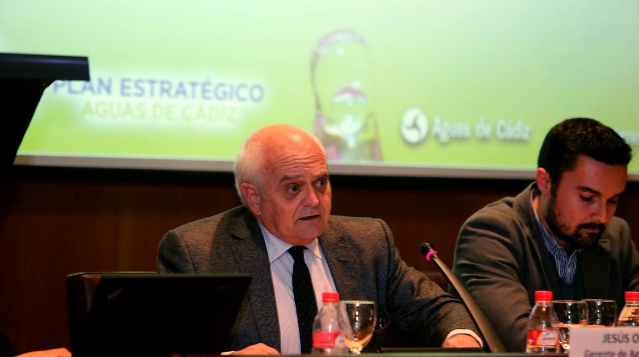 Jesús Oliden es el gerente de la empresa Aguas de Cádiz.