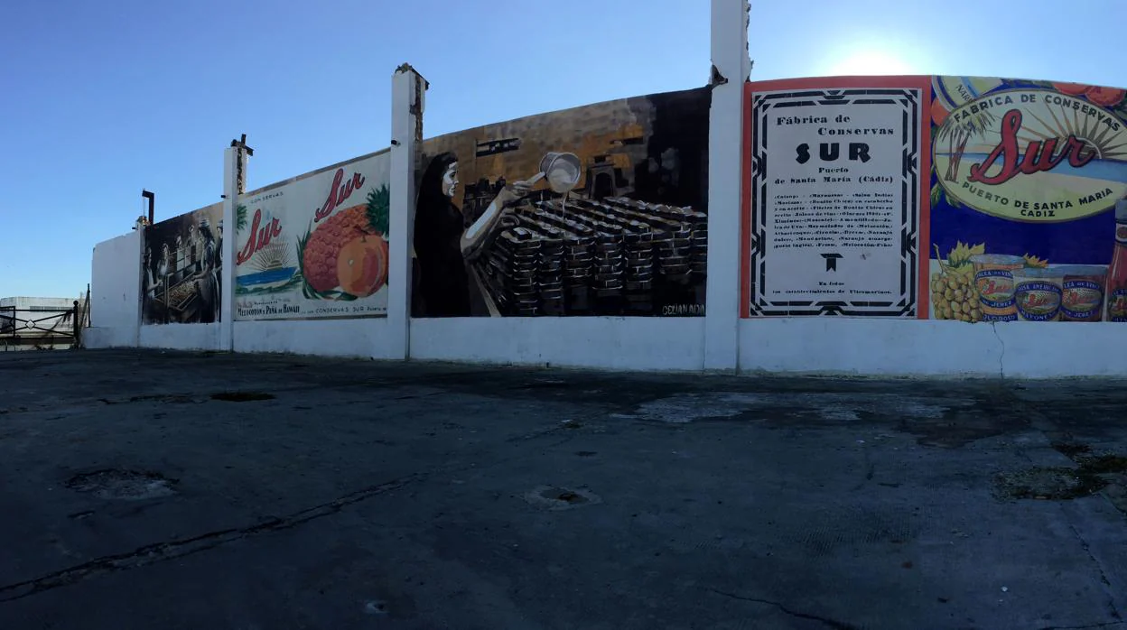 Murales en Bajamar.