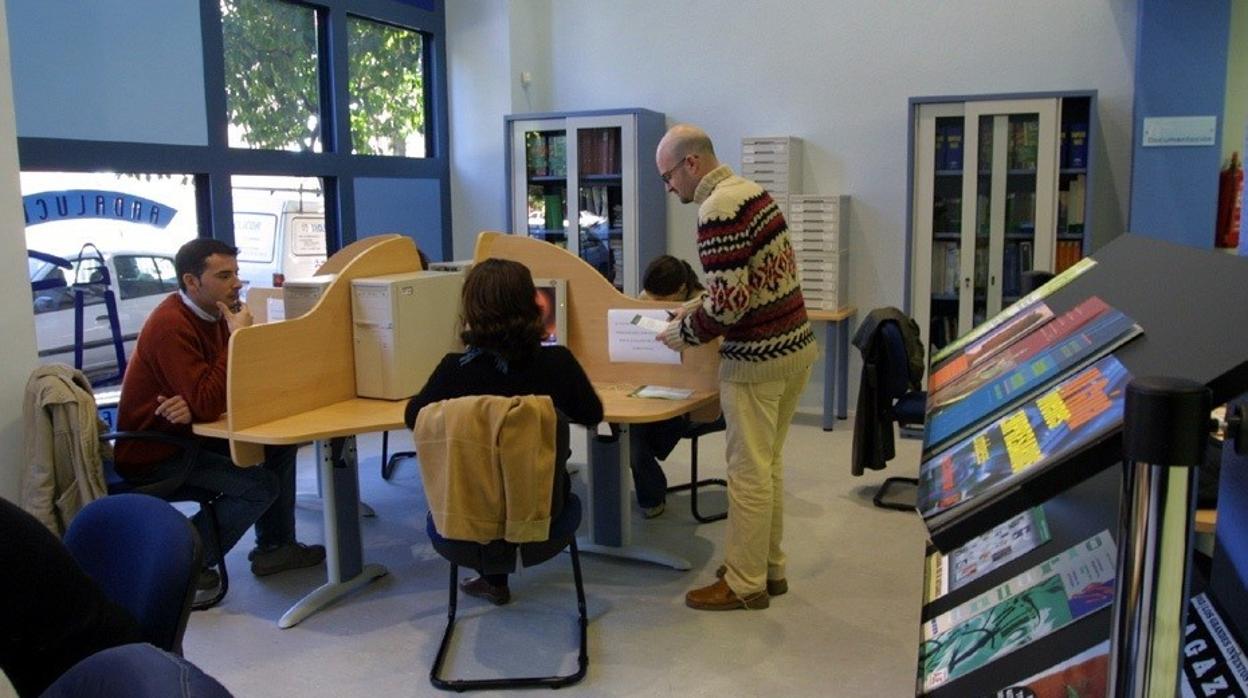 Una de las oficinas de Andalucía Orienta.