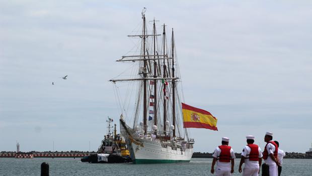 El Juan Sebastián de Elcano llega a Veracruz un día más tarde de lo previsto