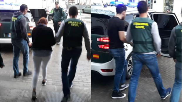 La Guardia Civil detiene a una banda itinerante rumana que robaba a turistas en Chiclana