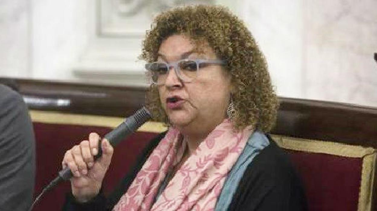 La concejal de Ganar Cádiz, Eva Tubío.