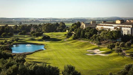 El campo de golf de este hotel de Jerez.