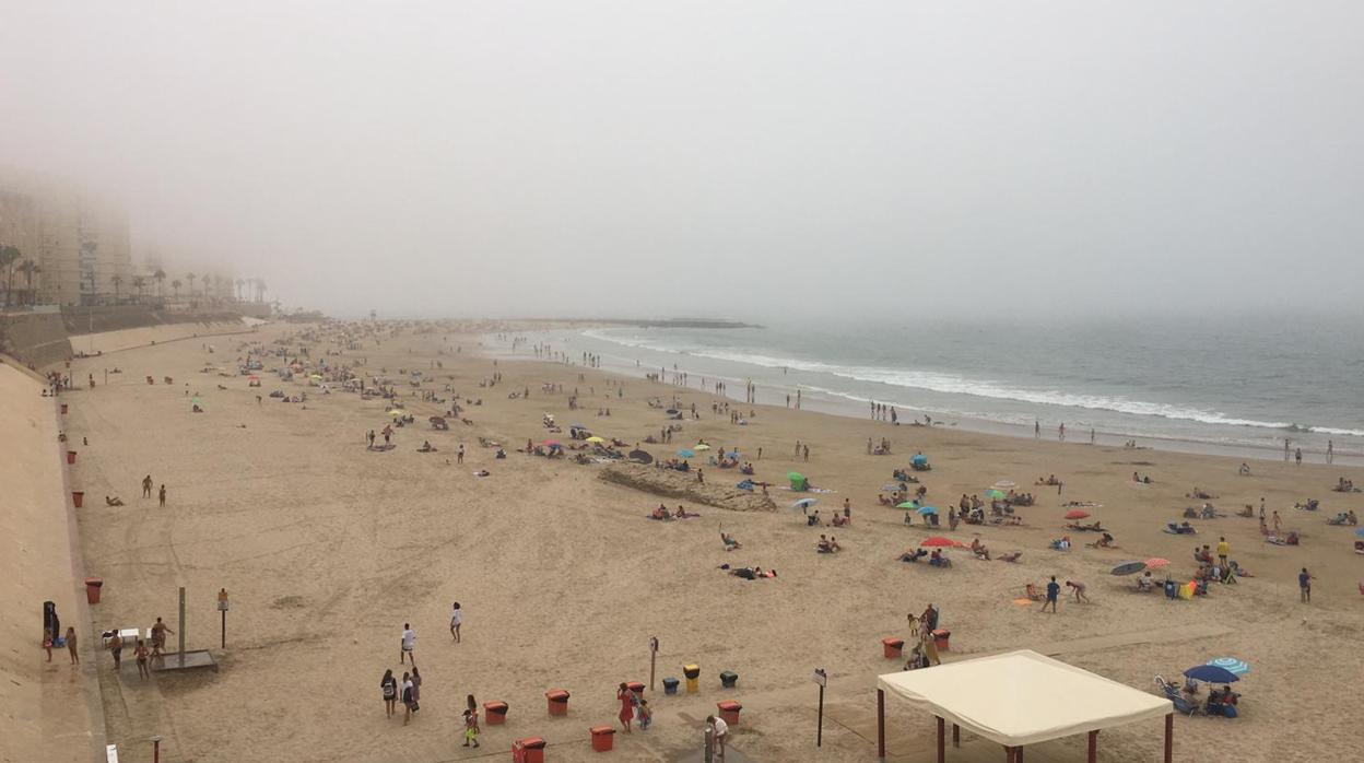 Niebla en Santa María del Mar