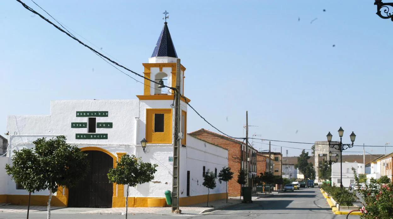 Imagen de una vía pública del municipio de Isla Mayor