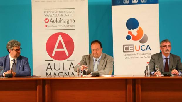 Debate entre los tres candidatos a rector de la UCA