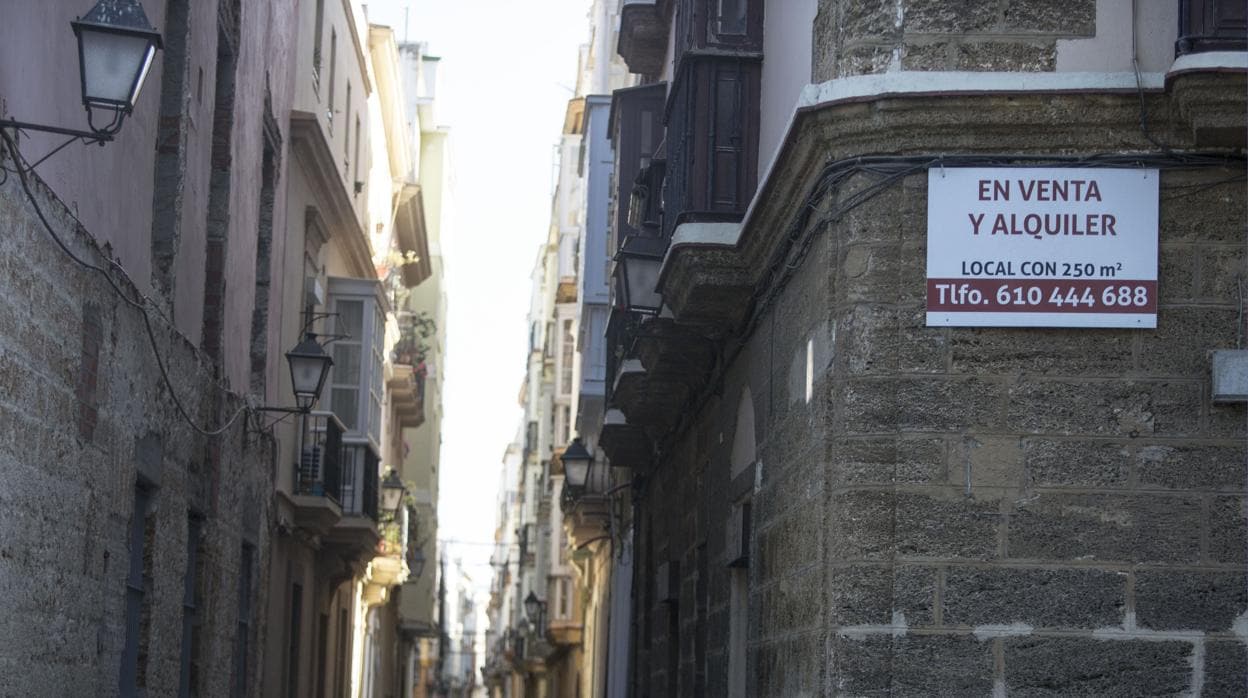 El precio del alquiler ha subido en Cádiz pero a mucho menor ritmo que en el resto del país.
