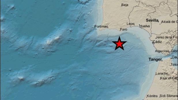 Cádiz registra un terremoto este martes a las 18.30 horas