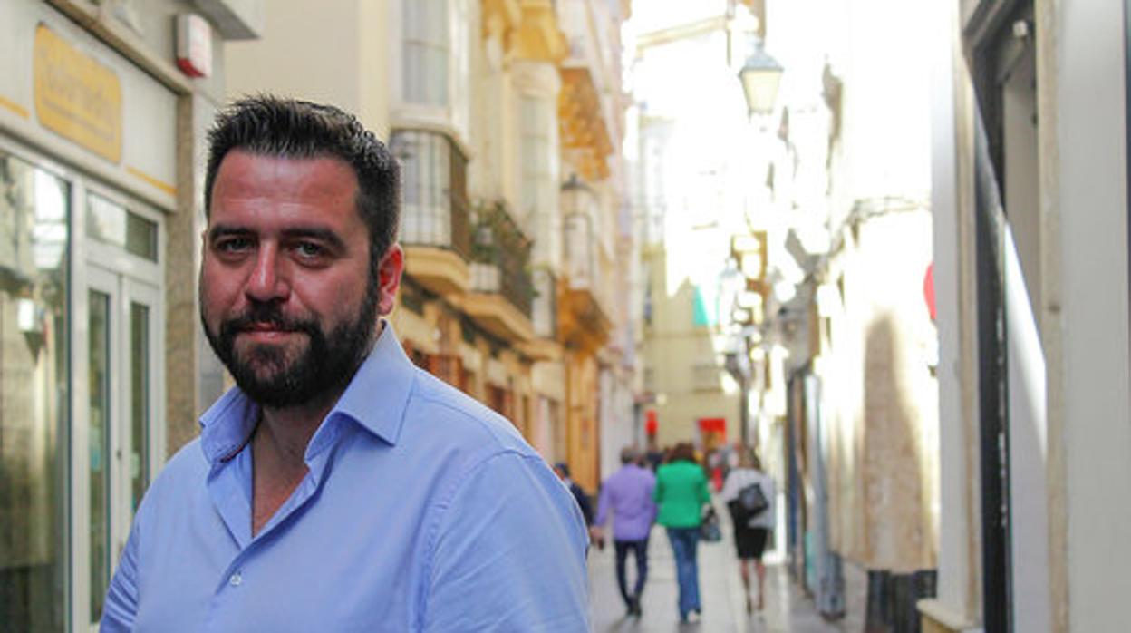 El candidato del PSOE a la Alcaldía de Cádiz, Fran González.