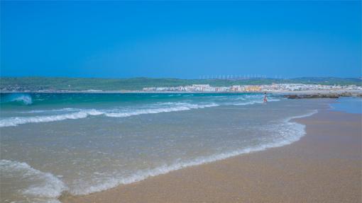 Playa Cañillo, en Barbate