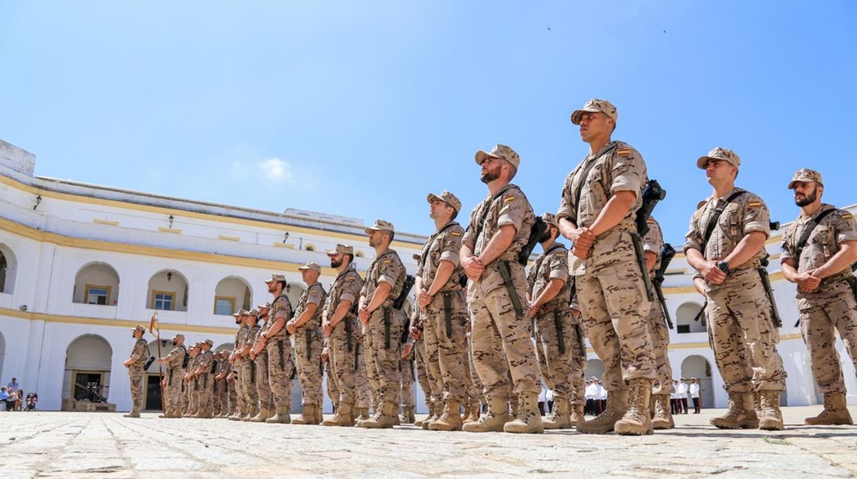 Los militares que han vuelto de Malí.