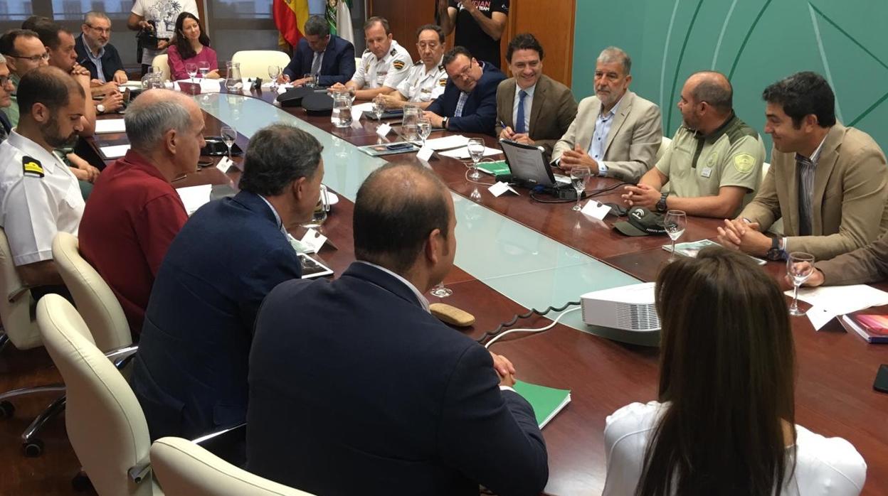 Reunión del delegado territorial con el comité asesor provincial del Plan Infoca.
