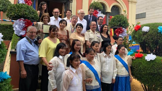 Homenaje al lebrijano último de Filipinas en los actos por la independencia del archipiélago